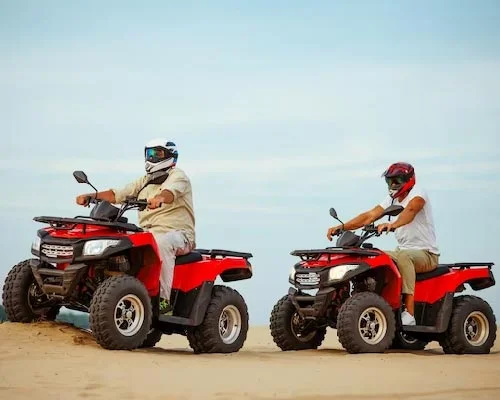 Kymco – 150CC Desert ATV Quad Bike Rental Dubai, UAE - Desert Ride Hire Booking in Dubai
