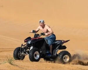 Kymco - 250CC Desert ATV Quad Bike Rental Sharjah, Dubai