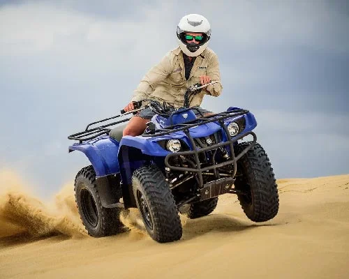 Yamaha – 350CC Desert ATV Quad Bike Rental Dubai, UAE - Desert Ride Hire Booking in Dubai